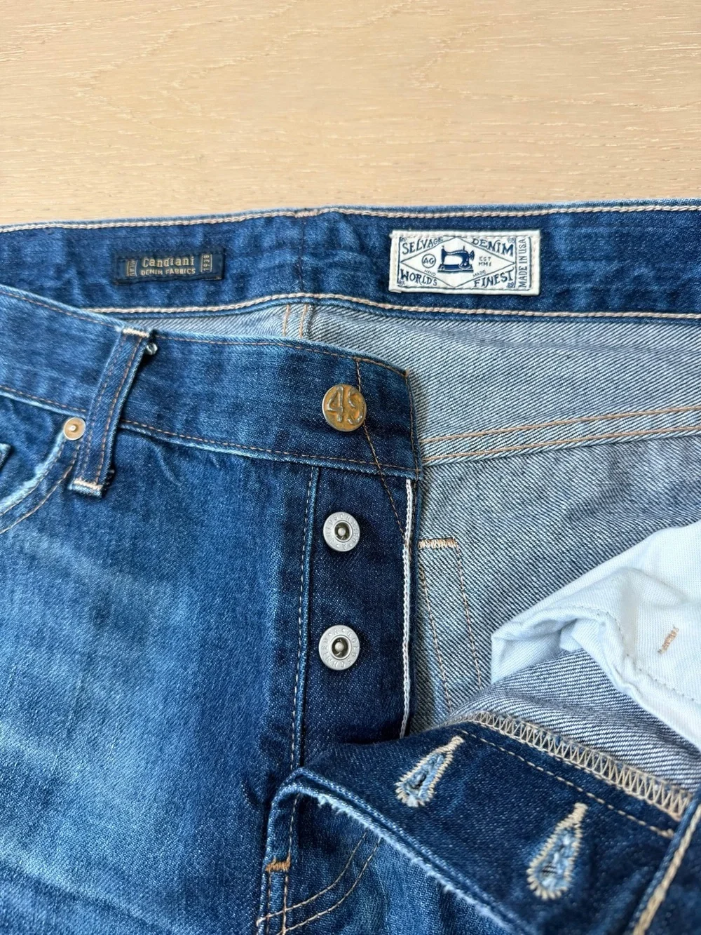 AG-Adriano Goldschmied Men's Tellis Modern Slim Selvage Jean